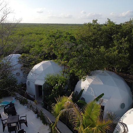 Hotel Glamping Tulum With Private Mini Pool Esterno foto