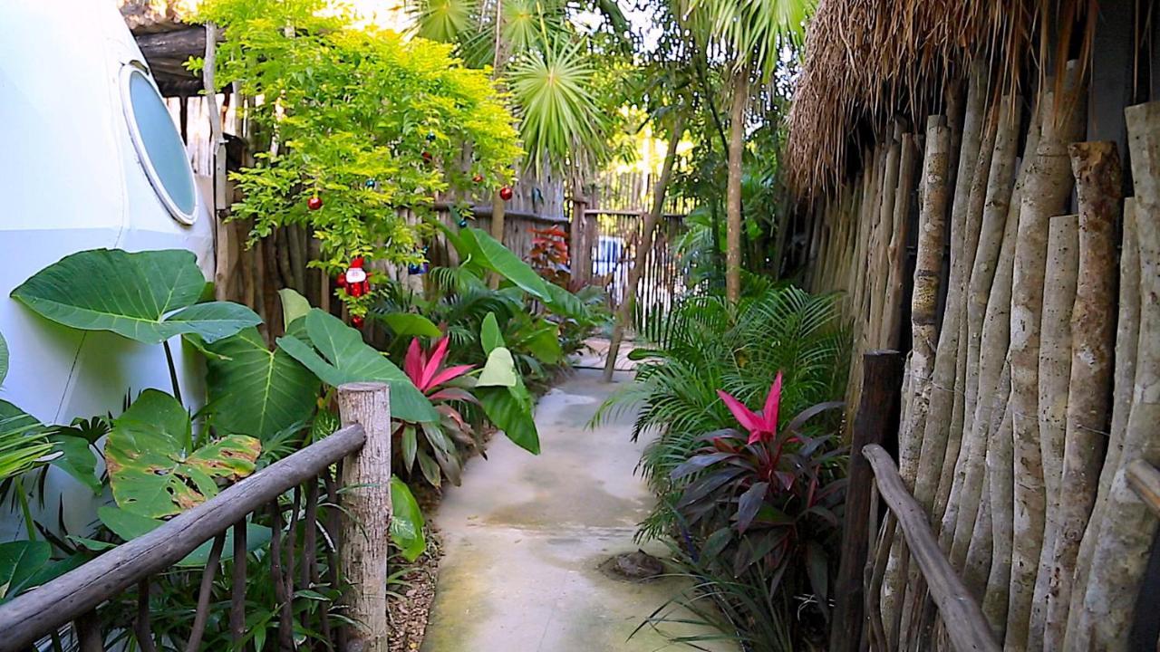 Hotel Glamping Tulum With Private Mini Pool Esterno foto