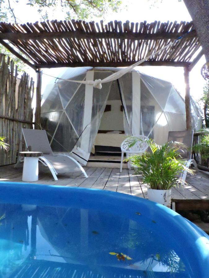 Hotel Glamping Tulum With Private Mini Pool Esterno foto