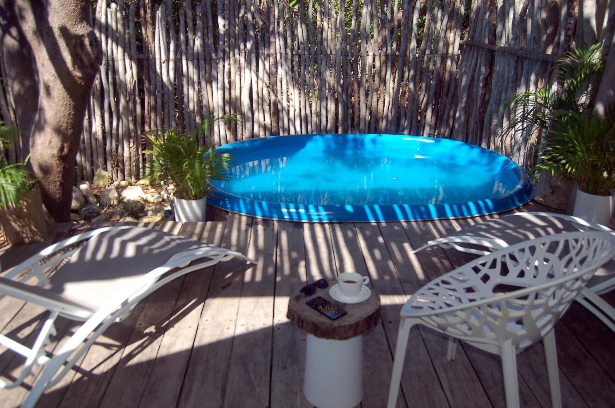 Hotel Glamping Tulum With Private Mini Pool Esterno foto